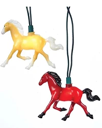 Kurt Adler 10-Light Running Horse String Light Set