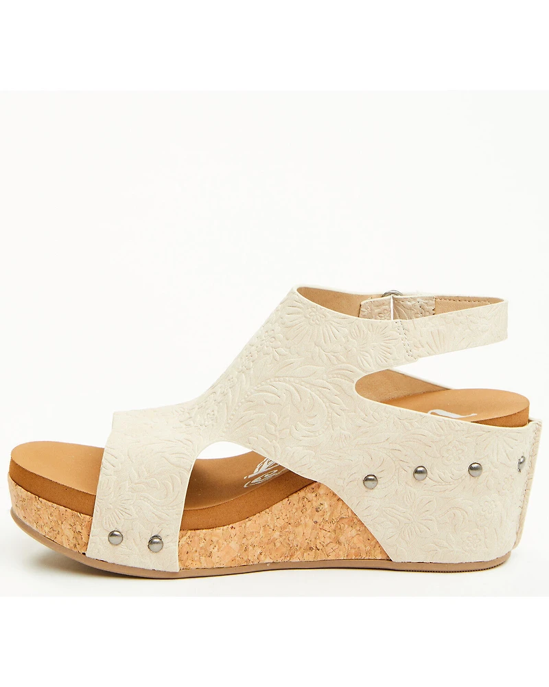 Very G Women's Wally Tooled Sandals