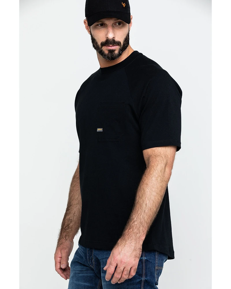 Ariat Men's Rebar Cotton Strong Short Sleeve Crew T-Shirt