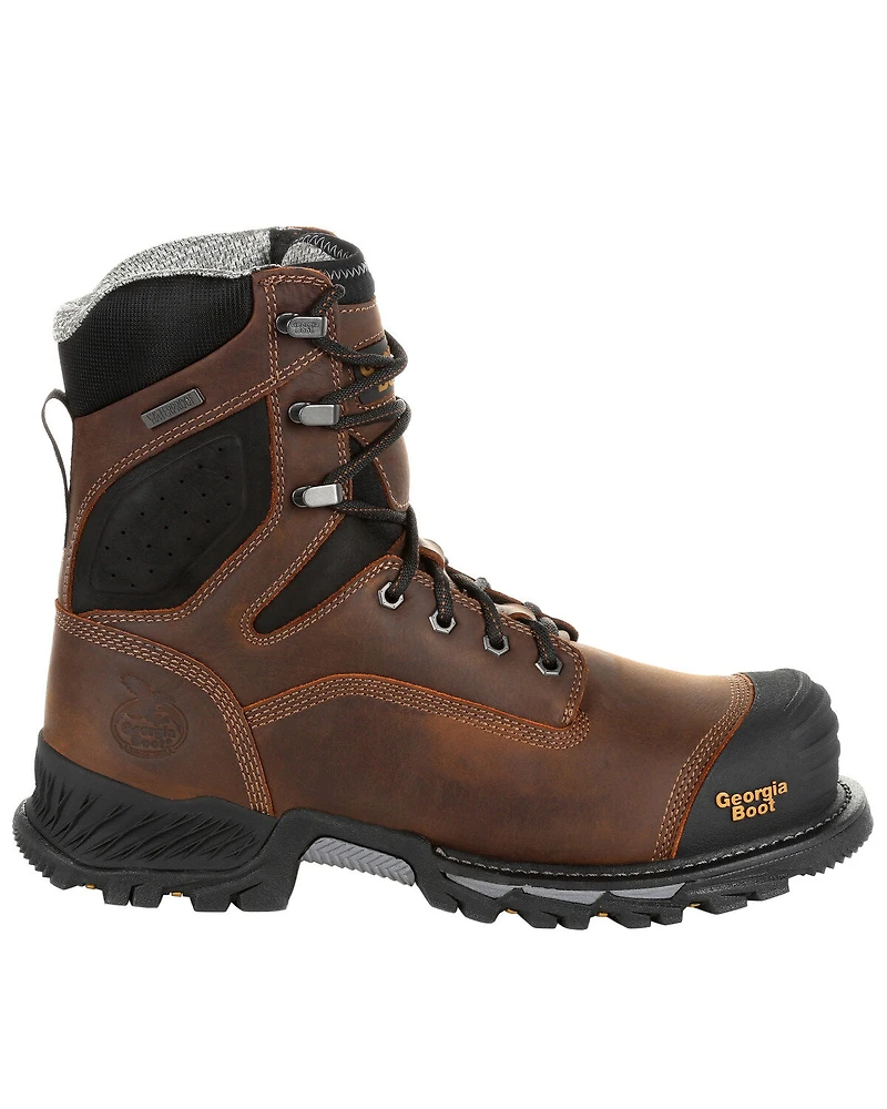 Georgia Boot Men's Rumbler Waterproof Work Boots - Composite Toe