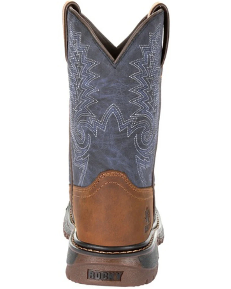 Rocky Boys' Ride FLX Western Boots - Square Toe