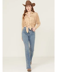 Idyllwind Women's Arbor Medium Wash Legend High Rise Bootcut Super Stretch Denim Jeans