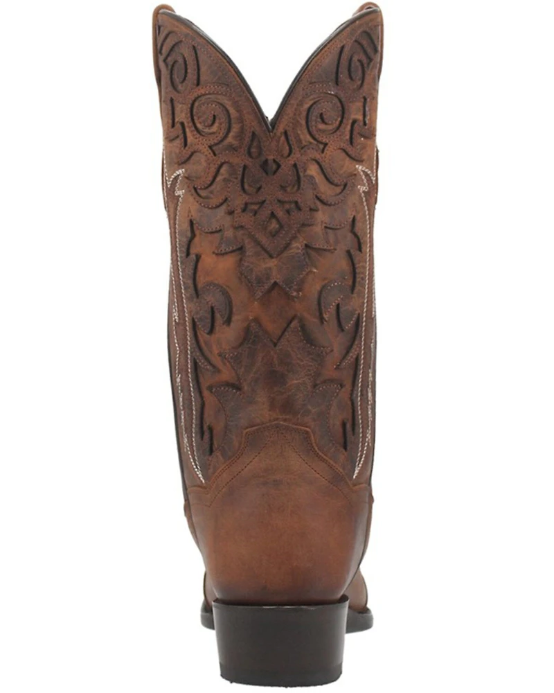 Dan Post Men's Denton All-Over Overlay Western Boots - Snip Toe