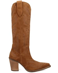 Dingo Women's Evita Suede Tall Western Boots