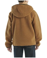 Carhartt Little Boys' Half Zip Sherpa Hooded Pullover