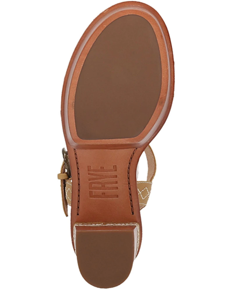 Frye Women's Pipa Woodstock Platform Sandal