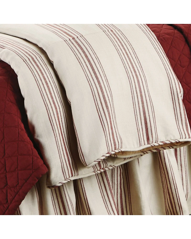 HiEnd Accents Prescott Striped Super Queen Duvet