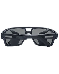Hobie Men's El Matador Black & Gray Satin Frame Polarized Sunglasses