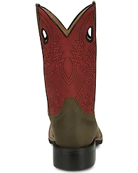 Justin Men's Show Stopper Wester Boots - Broad Square Toe