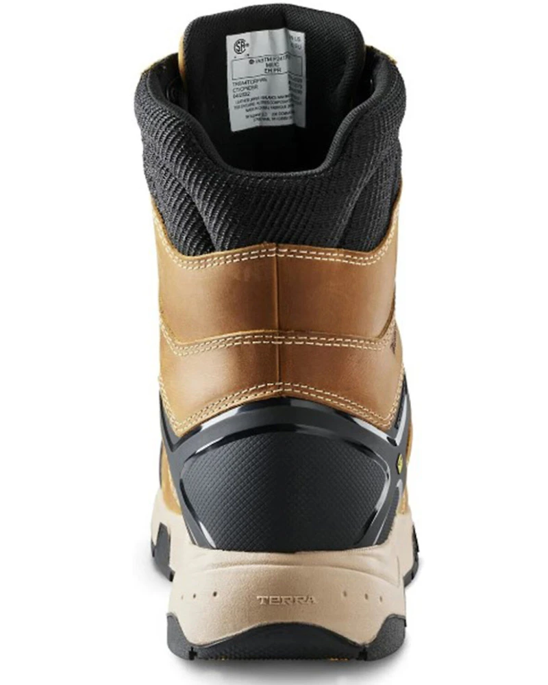Terra Men's 8" Carbine Waterproof Work Boots - Composite Toe
