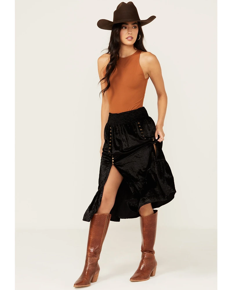 Shyanne Women's Velvet Skirt