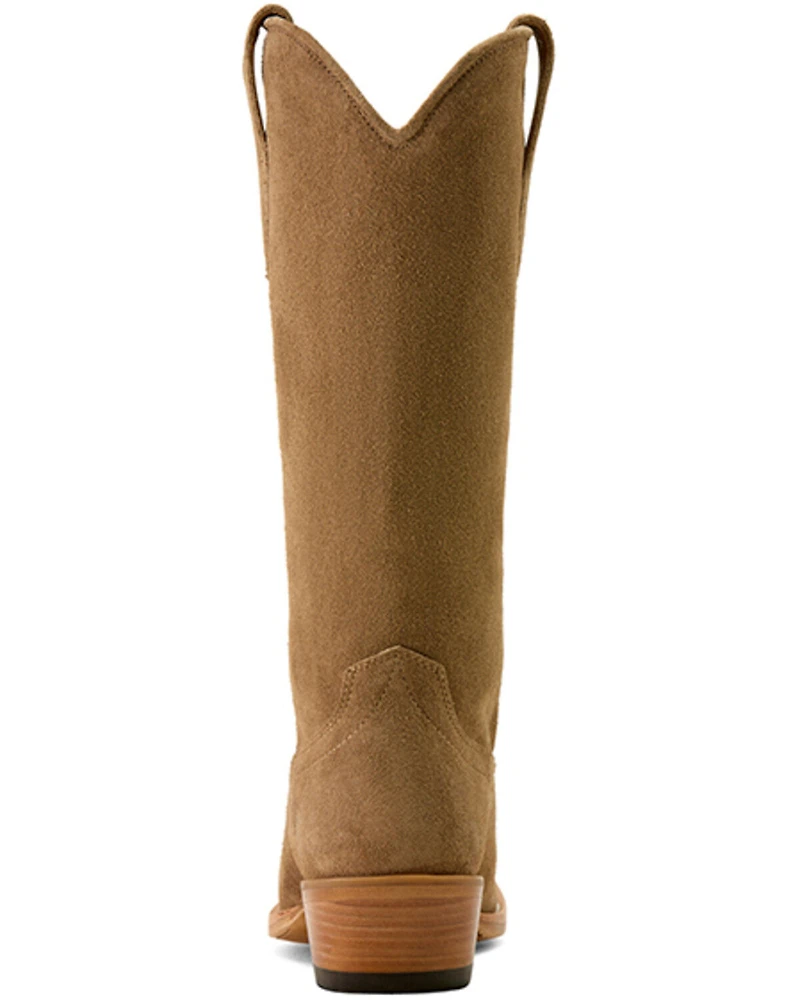 Ariat Women's Marysville Suede Western Boots - Round Toe