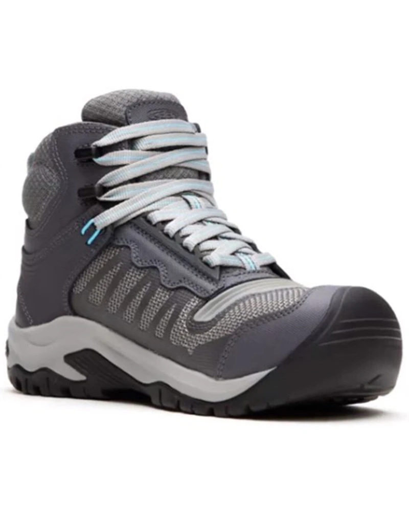 Keen Women's 6" Reno Mid Waterproof Shoes - Carbon Toe