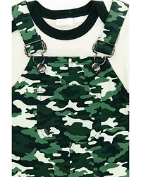 Cody James Infant Boys' Camo Print Onesie & Shortalls Set - 2-Piece