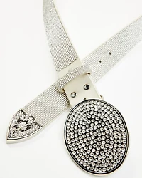 Idyllwind Women's Lovell Rhinestone Oval Buckle Belt