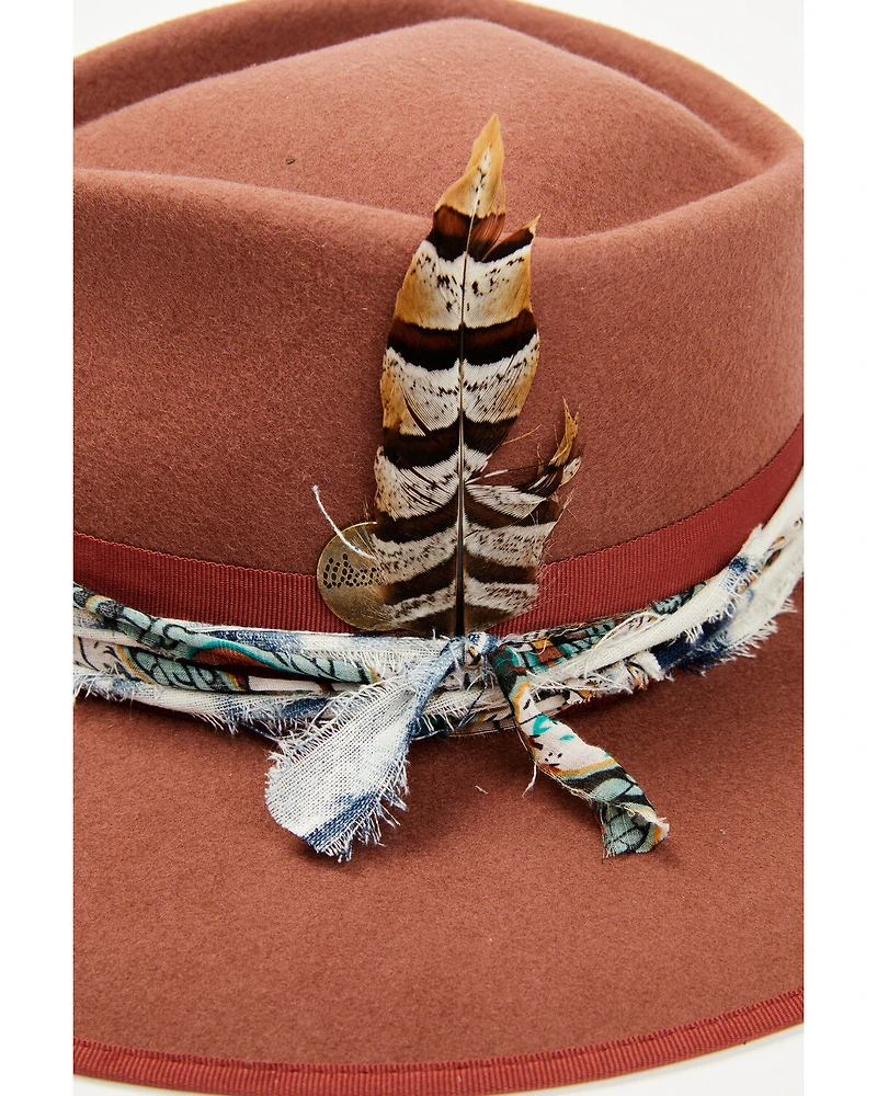 Wrangler Women's Arrow Crown Western Fashion Hat