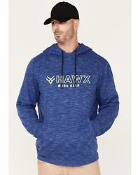 Hawx Men's Graphic Slub Pullover Hooded Work Sweatshirt