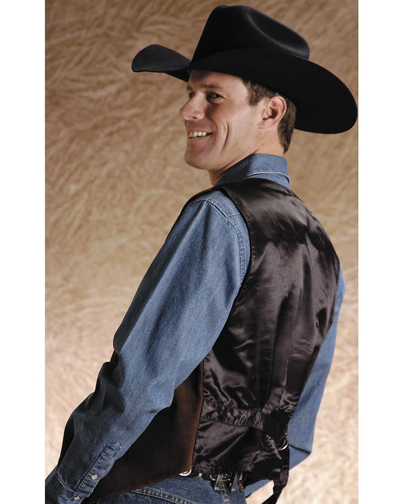 Roper Men's Suede Leather Vest