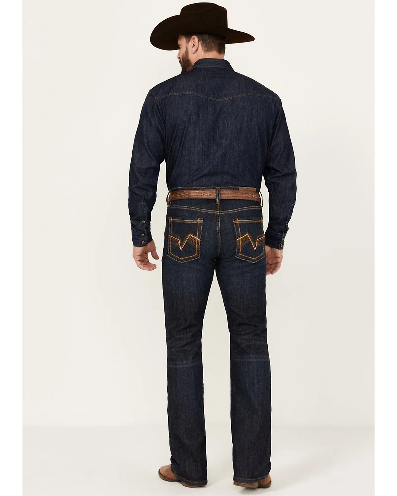 Cody James Men's Night Hawk Wash Wyatt Slim Bootcut Stretch Denim Jeans