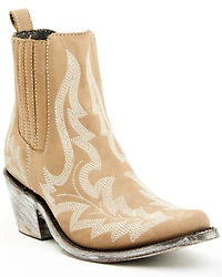 Liberty Black Women's Simone Classic Western Booties - Round Toe