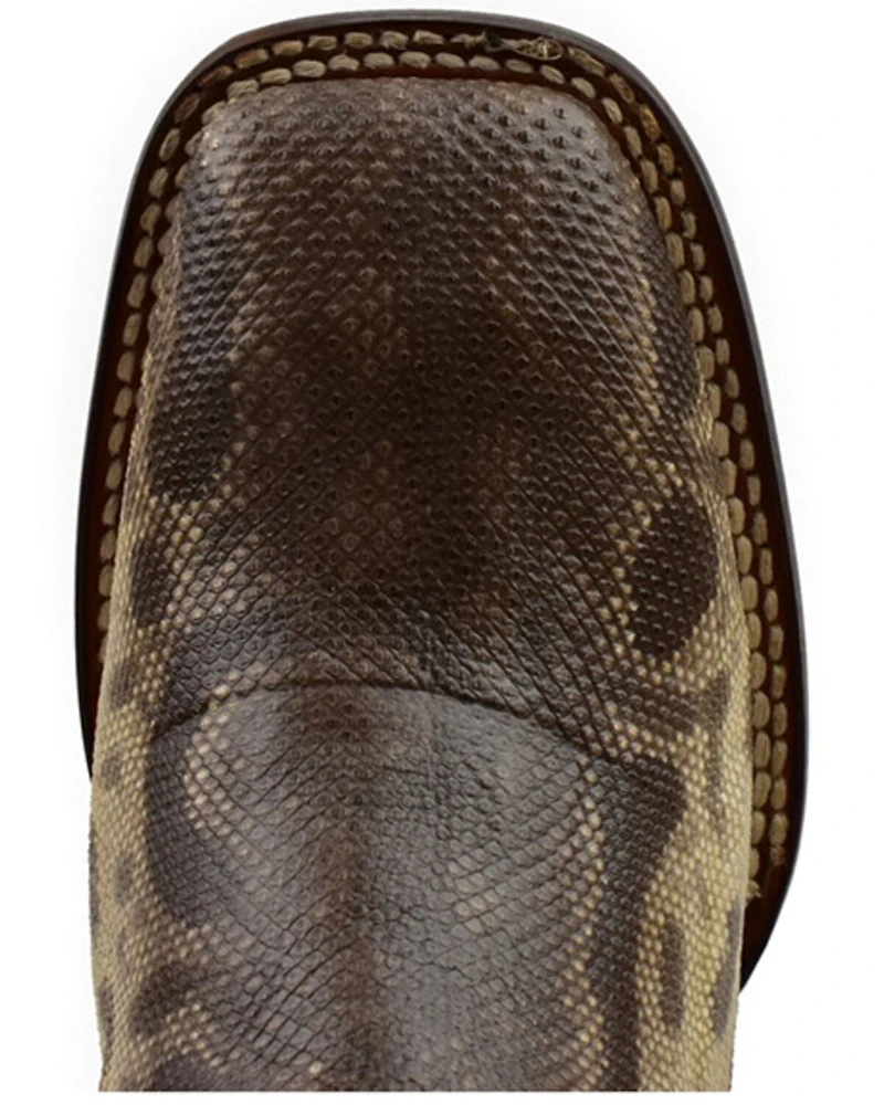 Dan Post Women's Karung Exotic Western Boots - Broad Square Toe