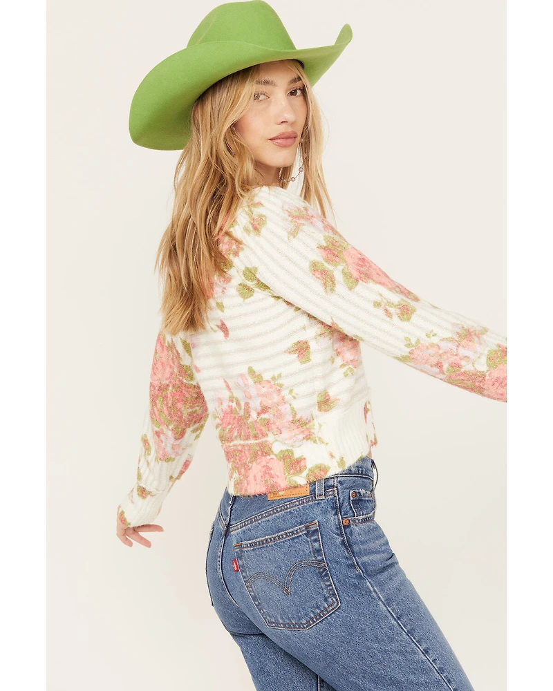 Free People Women's Bed of Roses Sweater