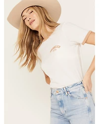 Wrangler Women's Boot Barn Exclusive Sun Graphic Ringer Tee