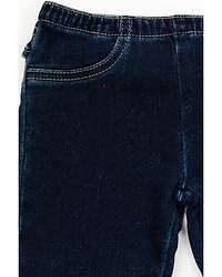 Wrangler Toddler Girls' Dark Wash Flare Pants