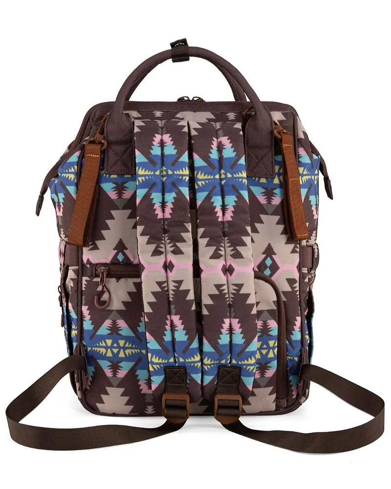 Wrangler Women's Southwestern Print Diaper Bag