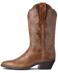 Ariat Women's Heritage R Toe Stretch Fit Full-Grain Western Performance Boots - Round