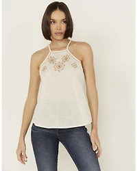 Shyanne Women's Embellished Halter Tank