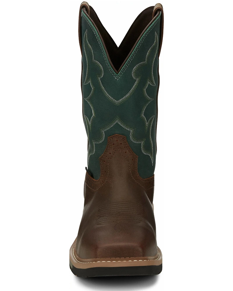 Justin Men's Boot Barn Exclusive Carbide Waterproof Western Work Boots - Composite Toe