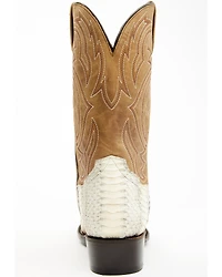 Dan Post Men's Exotic Snake Skin Western Boots - Snip Toe