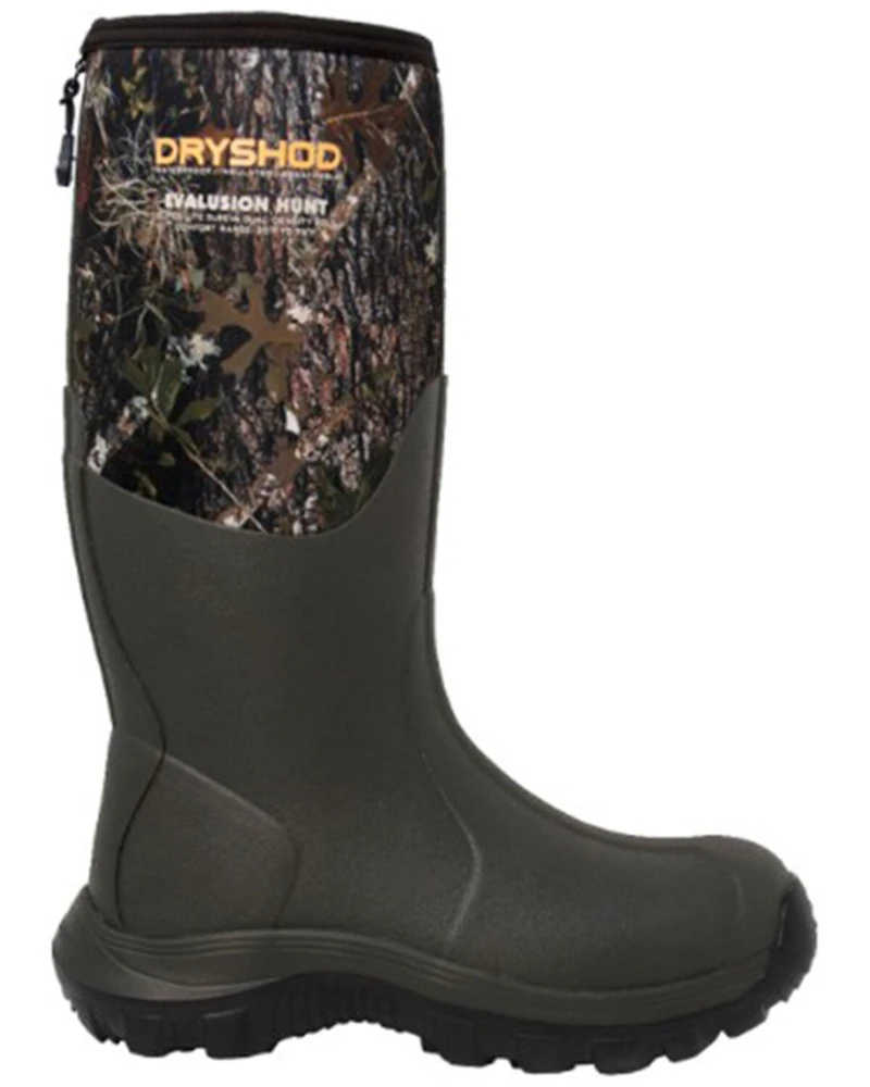 Dryshod Men's Evalusion Hi Hunting Waterproof Work Boots - Round Toe
