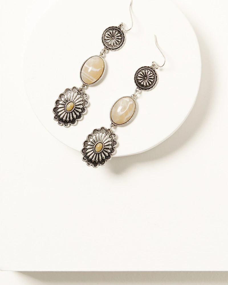 Shyanne Women's 3 Tier Statement Earrings