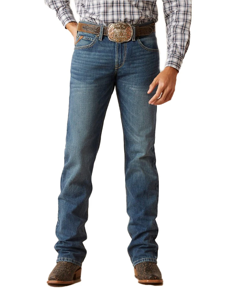 Ariat Men's M7 Ezra Medium Wash Slim Straight Denim Jeans