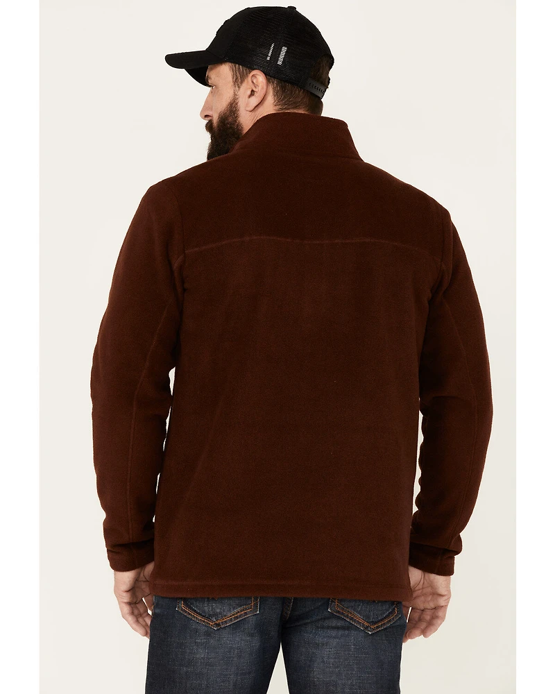 Moonshine Spirit Men's Lake View 1/2 Zip Front Fleece Pullover