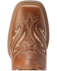 Ariat Women's Round Up Bliss Underlay Performance Western Boots - Broad Square Toe