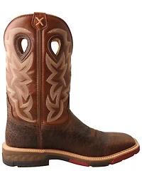 Twisted X Men's Brown Western Work Boots - Soft Toe