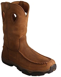 Twisted X Men's 11" Pull On Waterproof Moc Work Boots - Soft Toe