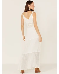 Jen's Pirate Booty Women's Heart of Gold Maxi Dress