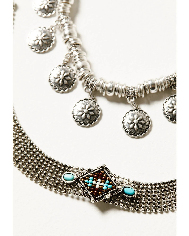 Idyllwind Women's Lantana Choker Necklace Set