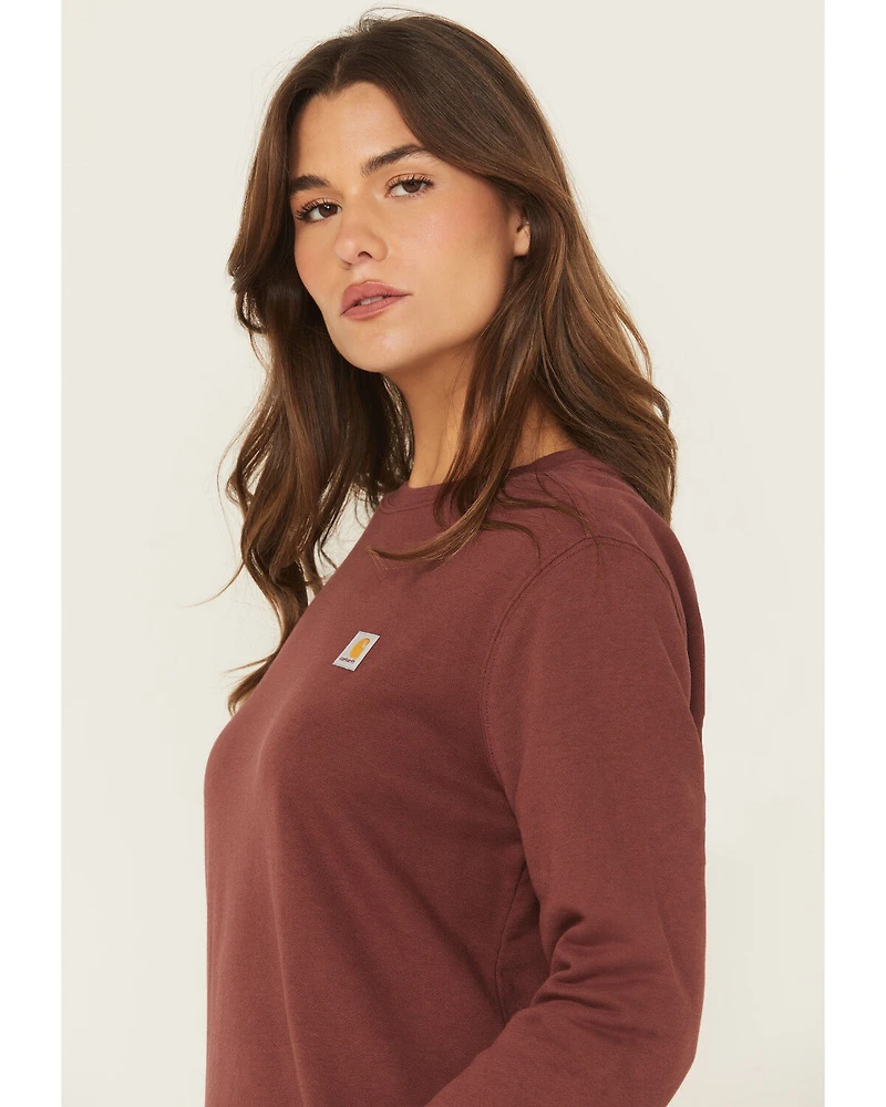 Carhartt Women's TENCEL™ Fiber Series Relaxed Fit Graphic Sweatshirt