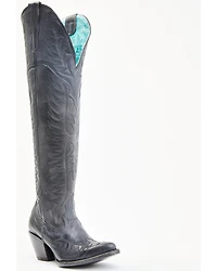 Corral Women's Embroidery Tall Western Boots - Round Toe