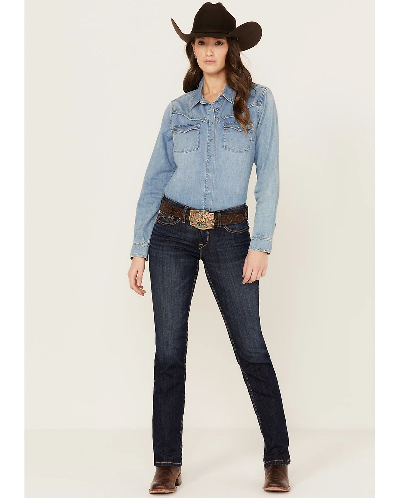 Ariat Women's Perfect Rise Greta Stretch Straight Jeans