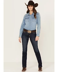 Ariat Women's Perfect Rise Greta Stretch Straight Jeans