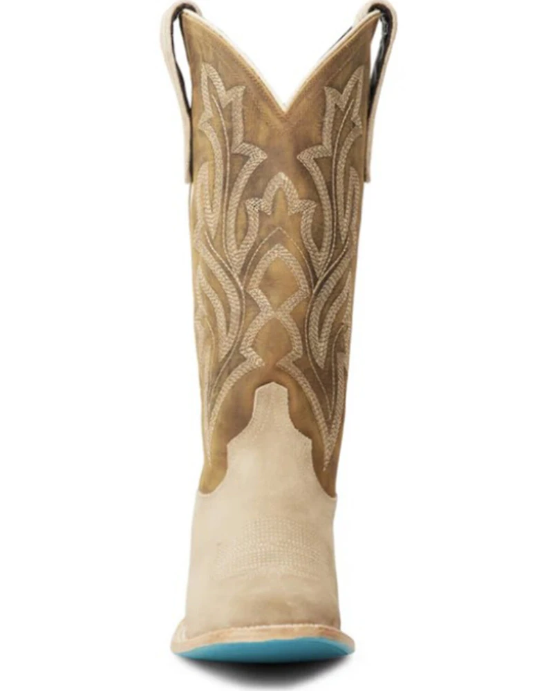 Lane Women's Classic Suede Western Boots - Square Toe