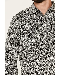 Cody James Men's Alyssum Floral Print Long Sleeve Snap Western Shirt