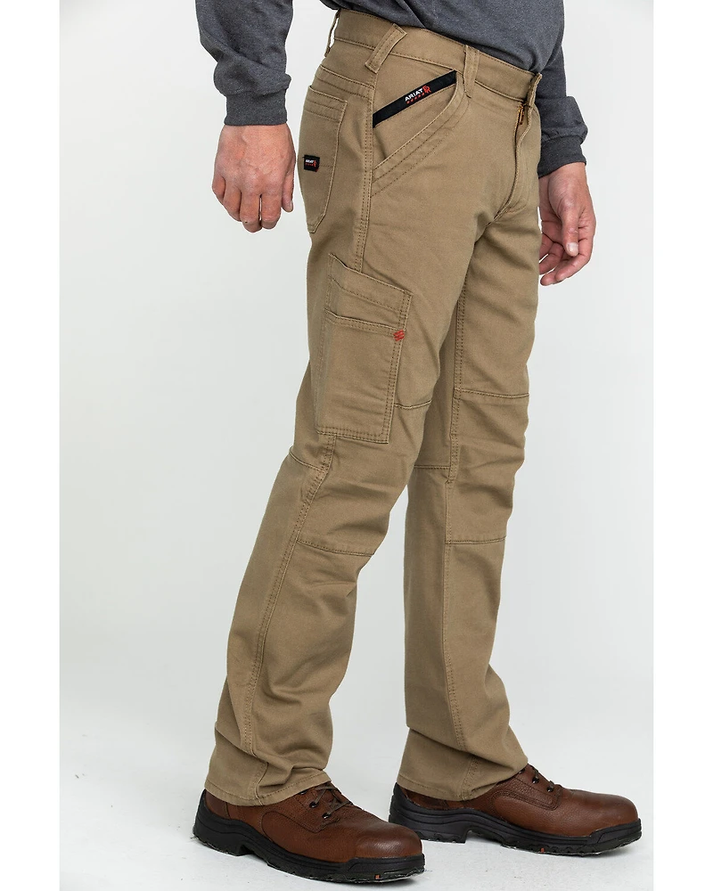 Ariat Men's FR M5 Duralight Stretch Canvas Straight Work Pants