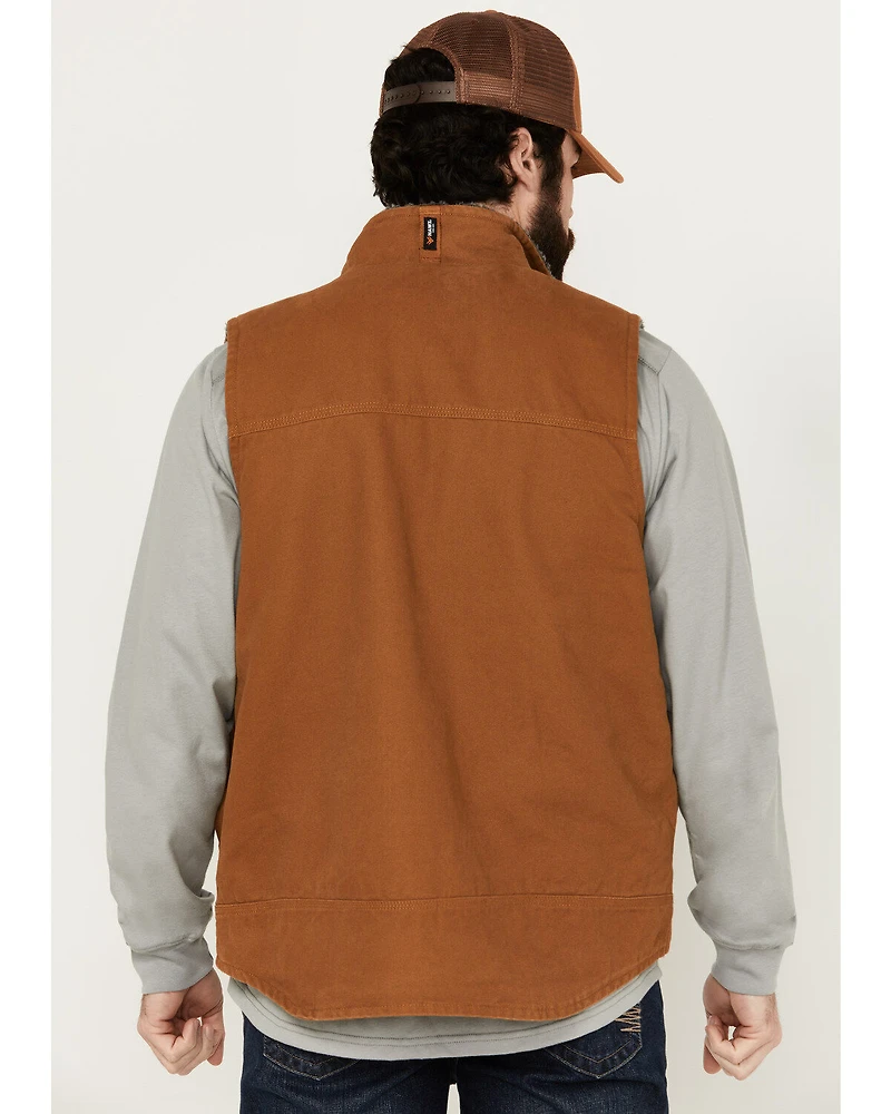 Hawx Men's Browder Weathered Duck Work Vest